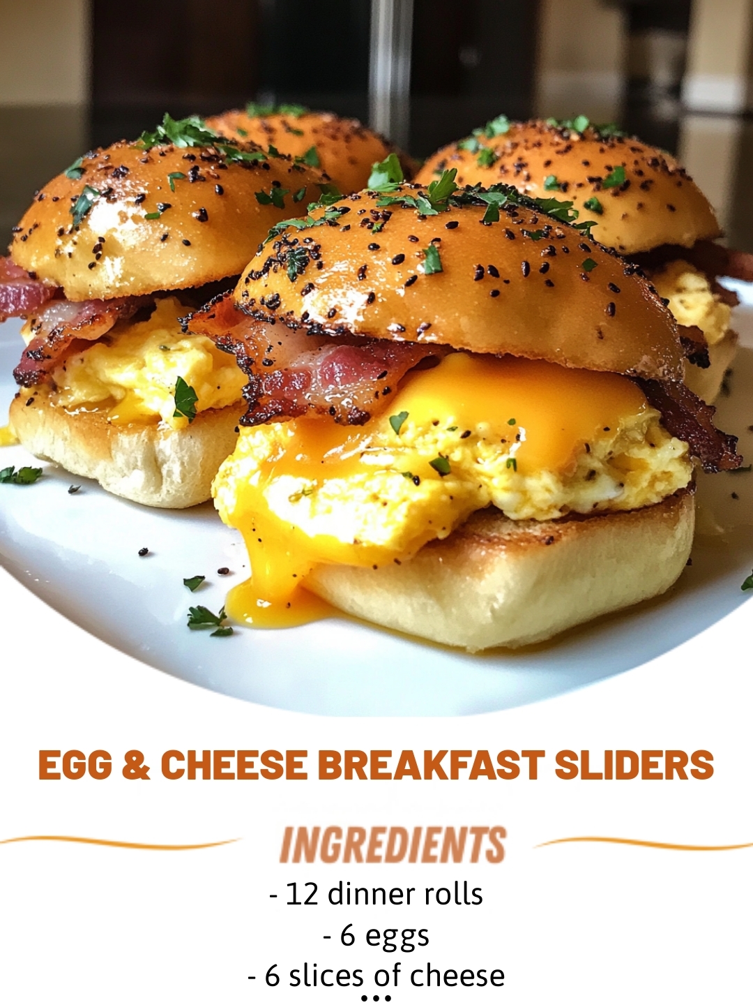 Egg & Cheese Breakfast Sliders