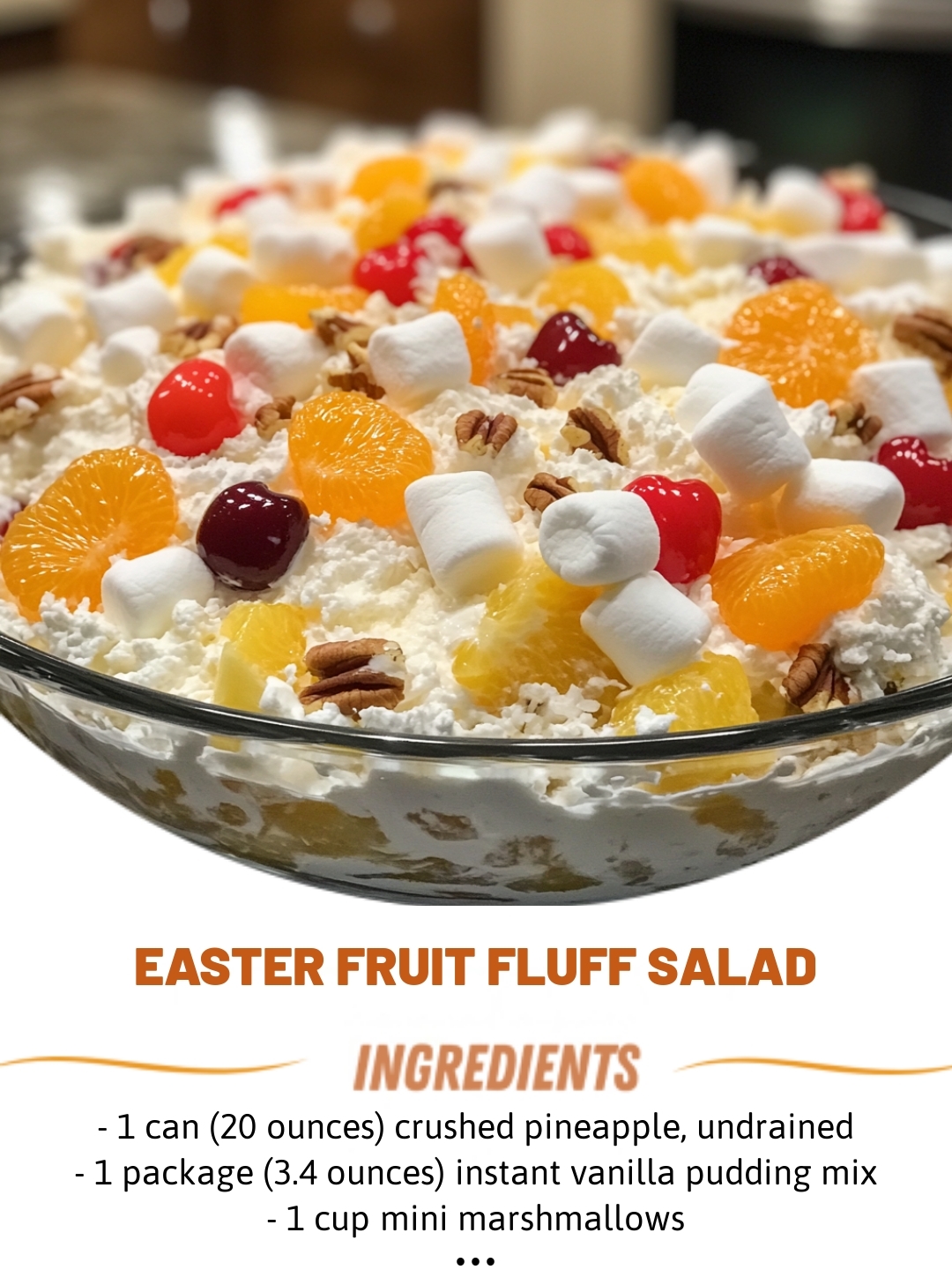 Easter Fruit Fluff Salad