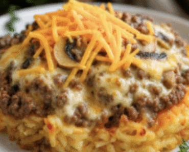 👉Creamy Hamburger Hash Brown Casserole