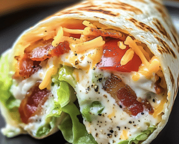 Tacos Bacon Grilled Wrap